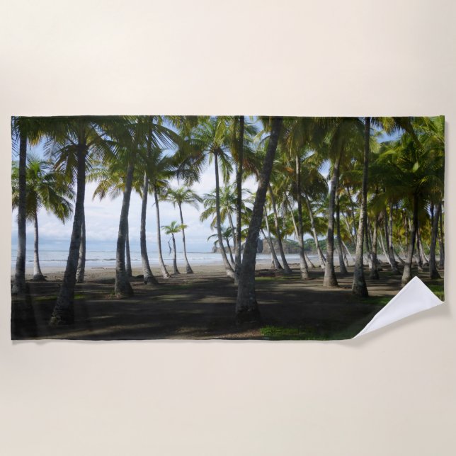 Toalha De Praia Praia de Sámara, Costa Rica Beach Towel (Frente)