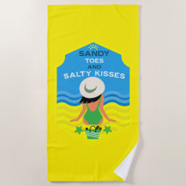 Toalha De Praia Presente Essencial de Praia de Verão