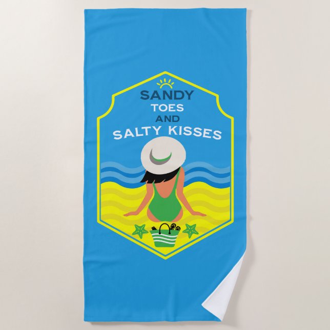 Toalha De Praia Presente Essencial de Verão para Praia (Frente)