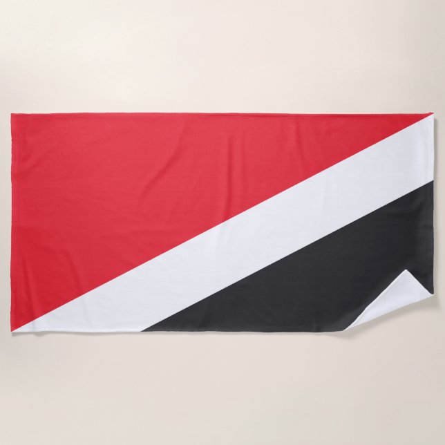 Toalha De Praia Principado de Sealand Flag (Frente)