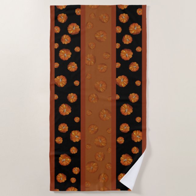 Toalha De Praia Pumpkin Beach Towel (Frente)