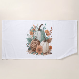 Toalha De Praia Pumpkin Kids Halloween