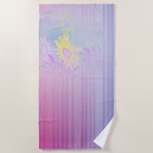 Toalha De Praia Purgamento de Sunflower Beach Towel