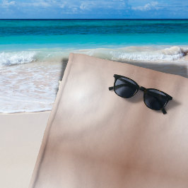 Toalha De Praia Quadrados Geométricos com Branco Gradiente Mocha M