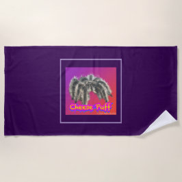 Toalha De Praia Queijo Puff Beach Towel