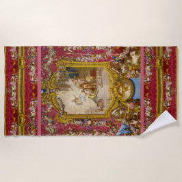 Toalha De Praia Quichotte do Velho Mundo Barroco Girly