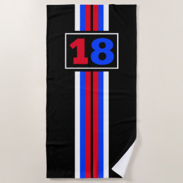 TOALHA DE PRAIA RACING