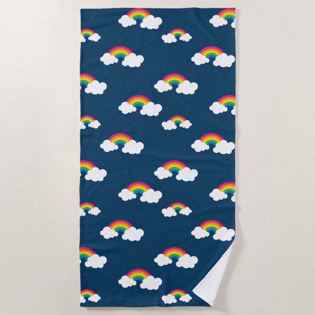 Toalha De Praia Rainbow Beach Towel (Frente)