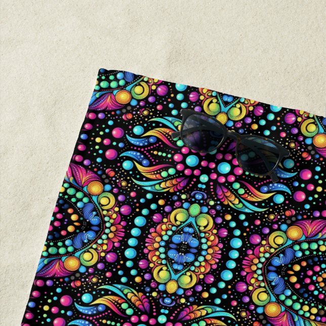 Toalha De Praia Rainbow Carnival (In Situ)