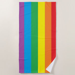 Toalha De Praia "Rainbow Pride" Beach Towel