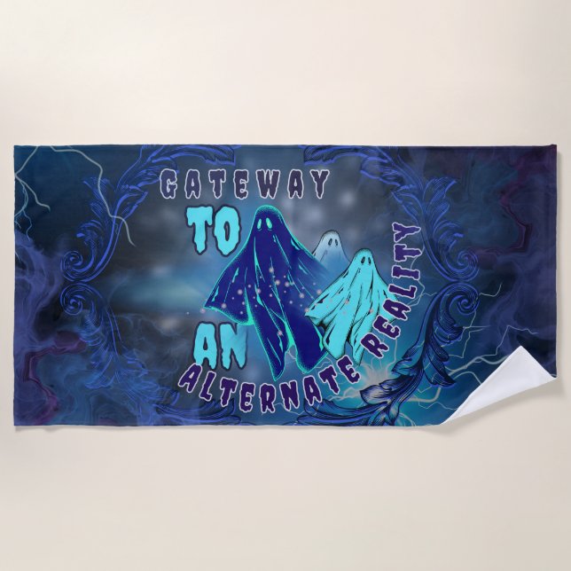 Toalha De Praia Realidade alternativa 2 (Frente)