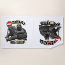 Recuar Ela É Minha Casal de Iguana