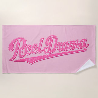 Toalha De Praia Reel Drama Boneca Rosa Meninas que Pescam Pesca Di