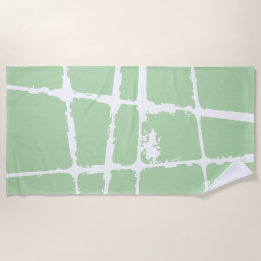 Toalha De Praia Refined White Light Grunge Modern Dirty Mesh
