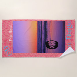 Toalha De Praia Regra dos Cachorros!