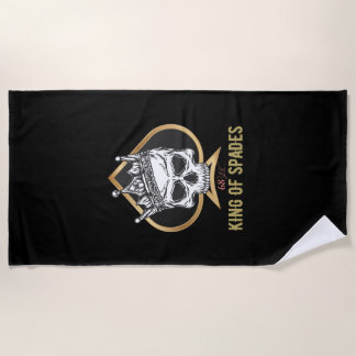 Toalha De Praia Rei dos espadas