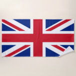 Toalha De Praia Reino Unido União Jack Flag<br><div class="desc">Reino Unido União Jack Flag</div>