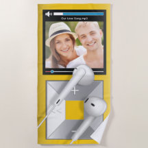 Reprodutor de MP3 com Foto e Nome da Música Person