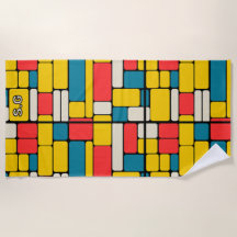 Retro 80s ousado geométrico moderno brilhante