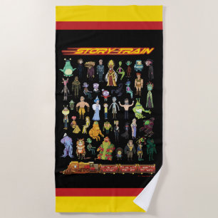 Toalha De Praia RICK E MORTY™ Comboio