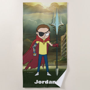 Toalha De Praia RICK E MORTY™   Mau Morty