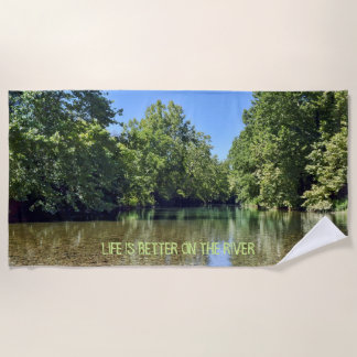 Toalha De Praia River Beach Towel