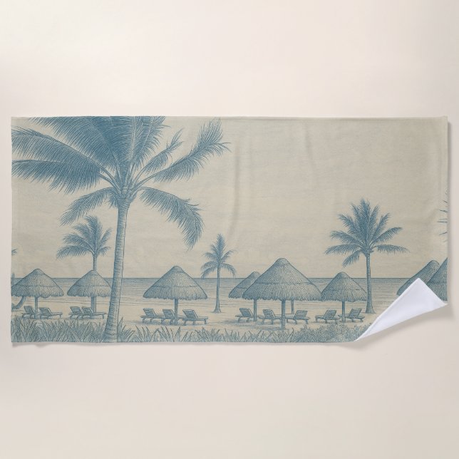 Toalha De Praia Riviera Towel (Frente)