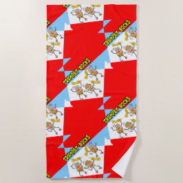 Toalha De Praia Rochas de Trompete