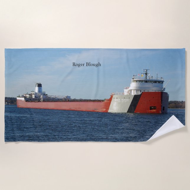 Toalha De Praia Roger Blough Beach towel (Frente)