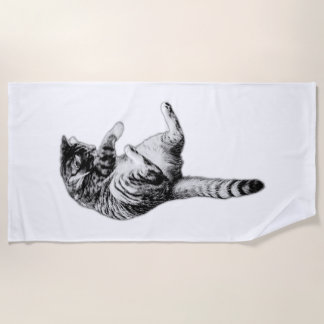 Toalha De Praia Roll Monocromático para Dias Sunny