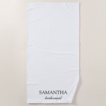 Roteiro de Damas de Honra de Casamento Minimalista