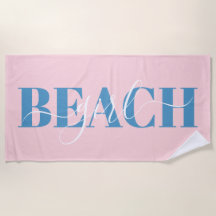 roteiro de tipografia moderna rosa azul praia cita