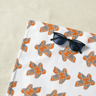 Toalha De Praia Roxo