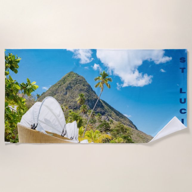 Toalha De Praia Rua Lucia Piton Beach Towel (Frente)