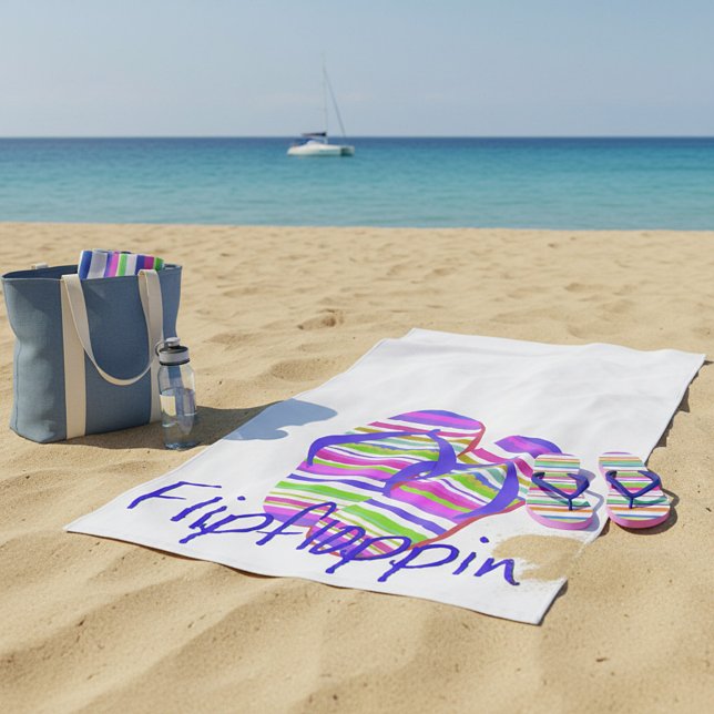 Toalha De Praia Sacudir flutuando (Criador carregado)