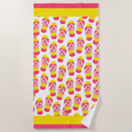 Toalha De Praia Sacudir Soprando Como Uma Torre De Praia Louca