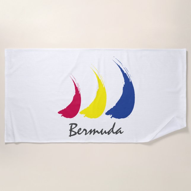 Toalha De Praia Sails_Paint-The-Wind_Bermuda (Frente)