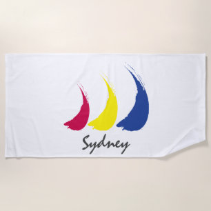 Toalha De Praia Sails_Paint-The-Wind_Sydney
