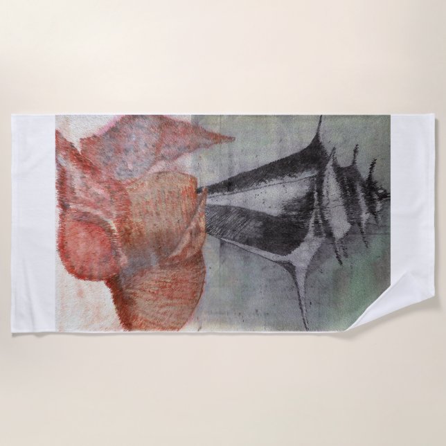 Toalha De Praia San Salvador, Bahamas, Conchas de praia (Frente)