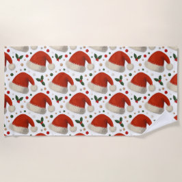 Toalha De Praia Santa Hats