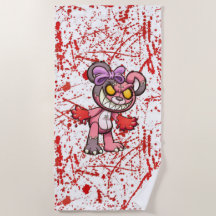 Toalha de Praia Scare Bear