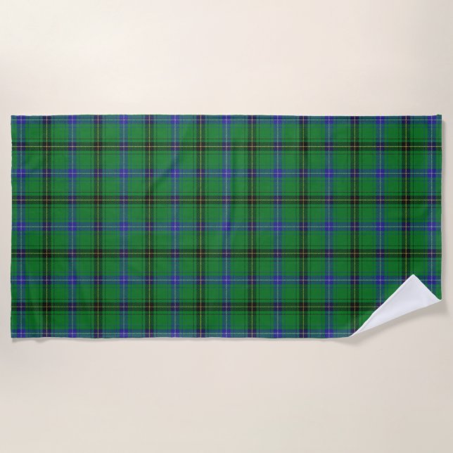 Toalha De Praia Scottish Accents Clan Henderson Tartan (Frente)