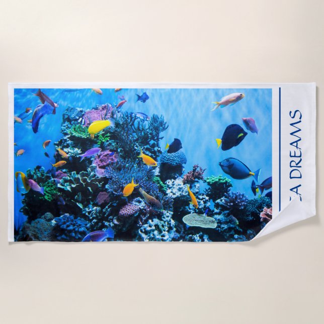 Toalha De Praia Sea Dreams Beach Towel (Frente)