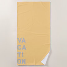 "Seaside Serenity" Beach Towel