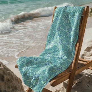 Toalha de Praia “Seixos e Impressões”