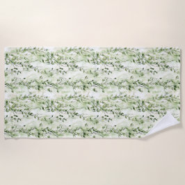 Toalha De Praia Selva Selvagem Selvagem Marinha