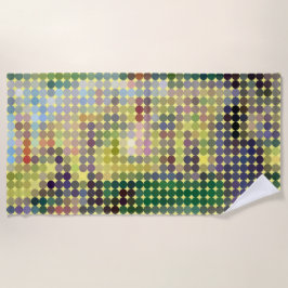 Toalha De Praia Seraut "La Grande Jatte" Pixeldot Beach Towel