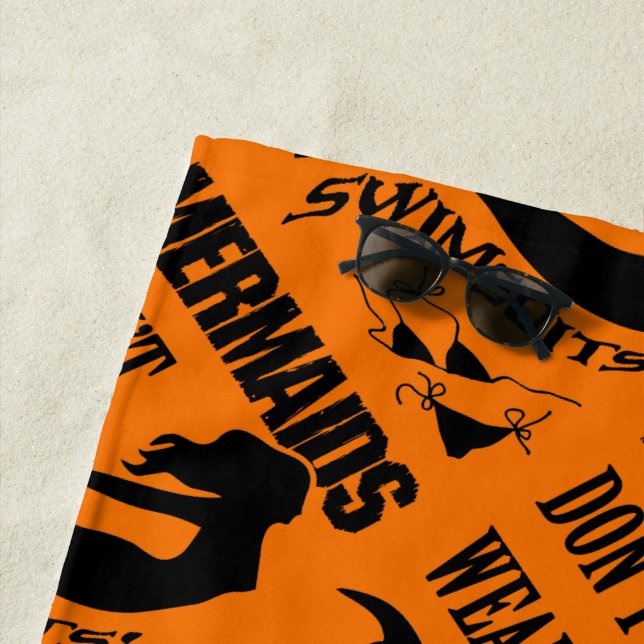 Toalha De Praia Sereia - Sereias Não Vestem maiôs (In Situ)