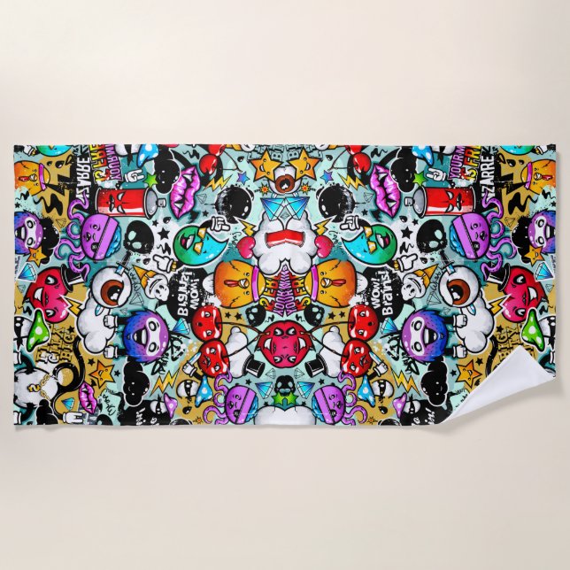 TOALHA DE PRAIA SERVIETTE DE PLAGE 