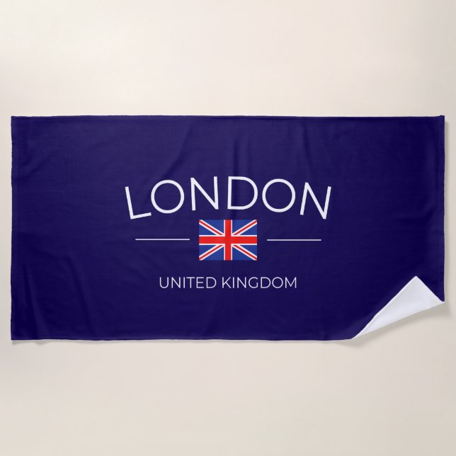 Toalha De Praia Serviette de plage (Frente)